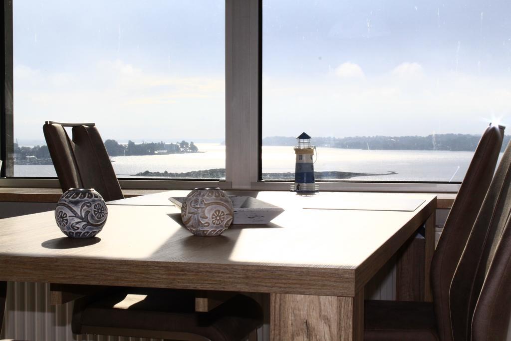 Ostseefjord-Schlei-Blick Im Wikingturm Schleswig Eksteriør bilde